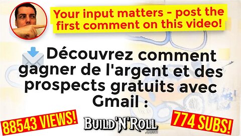 📩 Découvrez comment gagner de l'argent et des prospects gratuits avec Gmail :