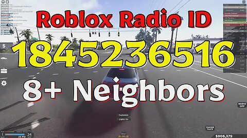 Neighbors Roblox Radio Codes/IDs