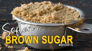How to Soften Hard Brown Sugar #SHORTS