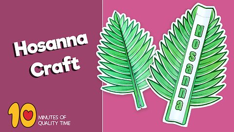 Hosanna Palm Leaf Craft