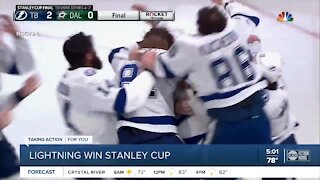 Lightning capture Stanley Cup after beating Dallas Stars in Game 6