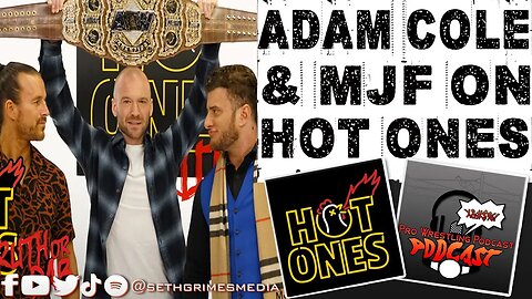 MJF and Adam Cole Bay Bay on Hot Ones Truth or Dab AEW | Clip from the Pro Wrestling Podcast Podcast