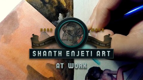 Shanth Enjeti Art | AT WORK | "NOSFERO: THE CRYPT WALKER" BOOK 1 | November 15th 2022