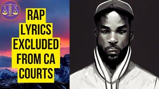 California excludes rap lyrics from court hearings