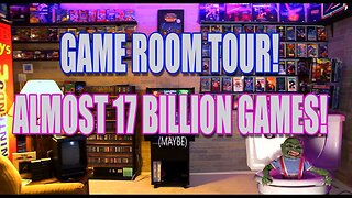 Game Room Tour Update 2017 A WHOLE NEW ROOM!