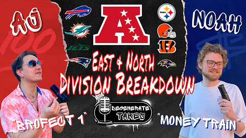 AFC East & North: Division Breakdown and Predictions
