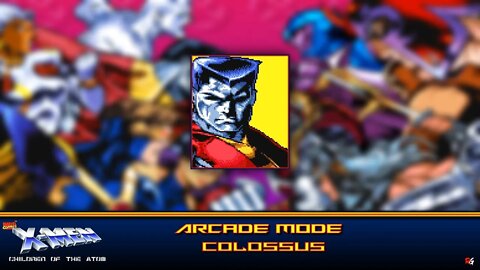 X-Men: Children of The Atom: Arcade Mode - Colossus
