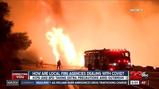 How are local fire agencies dealing with the coronavirus outbreak?