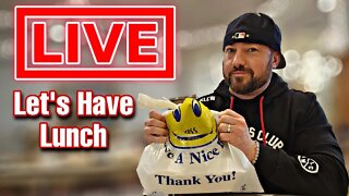 Let's have a quick Lunch together | TLTG LIVE