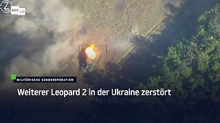 Weiterer Leopard 2 in der Ukraine zerstört