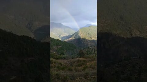 somewhere over the rainbow... #shorts #himalayas #rainbow