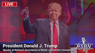 LIVE: Pres. Trump Speaks at National Association of Black Journalists Convention in Chicago 7/31/24 | Join Eric Trump, Navarro, Flynn, Kash, Julie Green, Amanda Grace & Team America October 17-18 In Selma, NC (Request Tix Via Text 918-851-0102)