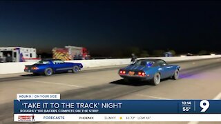 Roughly 100 racers attend Tucson Dragway's first 'Take it to the Track' night