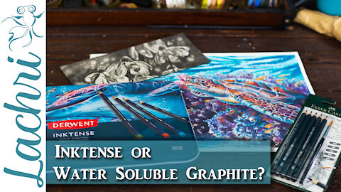 Inktense vs Water Soluble Graphite - Art Q&A