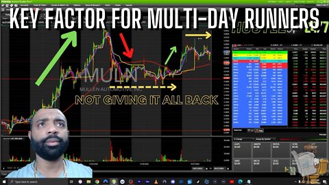 KEY FACTOR FOR MULTI-DAY RUNNERS TRADING & LIVE MARKET ANALYSIS SOLUTIONS FINANCE