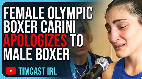 Female Olympic Boxer Carini APOLOGIZES To Male Boxer, Conservatives Were WRONG