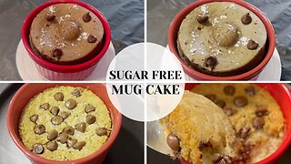 High protein sugar free mug cake