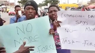 Commercial drivers protest extortion by MC Oluomo’s ‘Agberos’ in Lagos