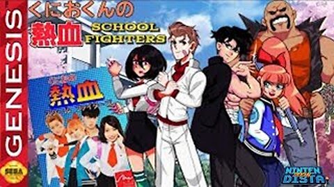 [Megadrive]Kunio no Nekketsu School Fighters