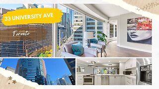 2 Bed Luxury Condo For Sale At 33 University Ave Toronto