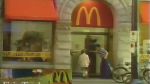 90's McDonald's Commercial "Will Do Odd Jobs For Hamburgers" 1993 Commercial