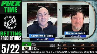 NHL Playoff Picks | Carolina Hurricanes vs Florida Panthers Game 3 Predictions | Puck Time May 22