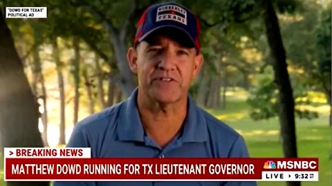 Rabid Lowlights of TX Lt. Governor Candidate Matthew Dowd