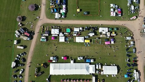 Short Fly over Frome Cheese show field 2023