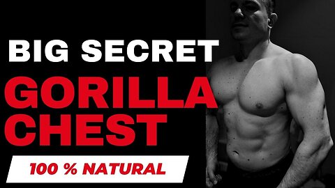 Secret of Big Gorilla Chest 💪💪