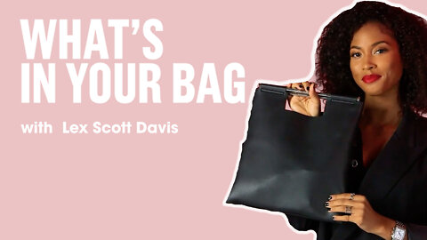 Lex Scott Davis Shows Us What's In Her Bag | What's In Your Bag