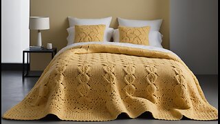 Creative Ideas: 50 Crocheted Bedspreads to Bring Style and Coziness to Your Bedroom