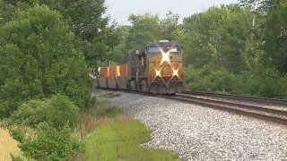 CSX I137 Intermodal Train from Creston, Ohio June 30, 2023