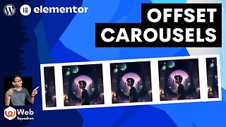 How to Offset Carousels - half-slider - Elementor Wordpress Tutorial