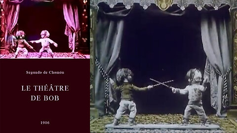 Le cirque de Bob (1906) Stop-Motion extract.