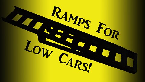 Ramps For Ramps For Lowered Cars. Building Ramp Extensions for my VW Bug & Bus :)