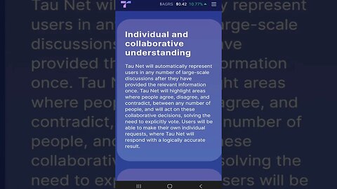 25 Individual and collaborative understanding in Tau 💎 #shorts #tauchain #agoras