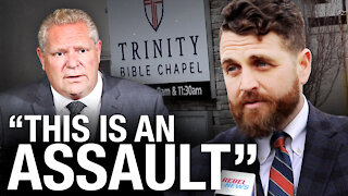 The state continues its war on religion by shutting Trinity Bible Chapel church