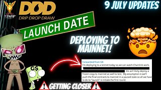 Drip Network latest DDD updates 9 July Dev alpha
