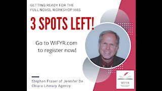 Stephen Fraser, agent from Jennifer De Chiara Literary Agency, is teaching at WIFYR