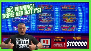 💥Triple Red Hot 777 Free Games Live Slot Play💥