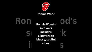 "Rocking with the Stones: Bite-sized Insights" Ronnie Wood #shorts #rollingstones #rocknroll