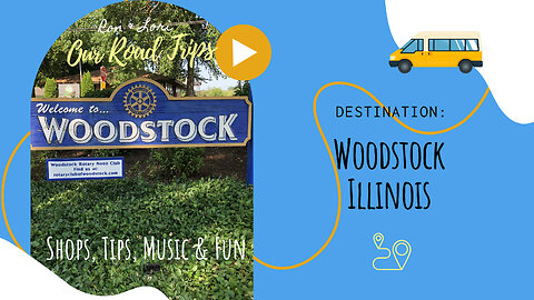 Woodstock Illinois Trip. Shopping, Farmers Market, Berry picking, Fair & Music