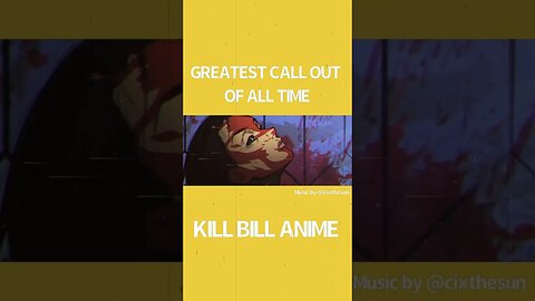 KILL BILL ANIME #anime #shorts #killbill