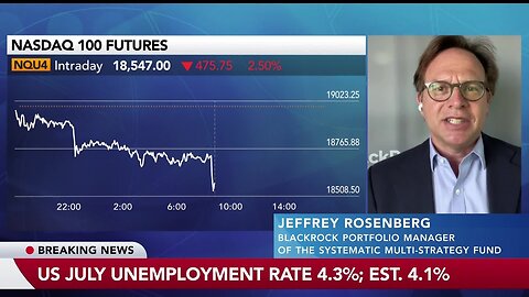 BlackRock's Rosenberg Says Markets Still Want a September Rate Cut