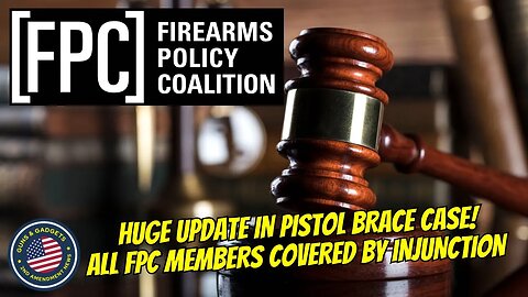 HUGE UPDATE In Pistol Brace Case!!!