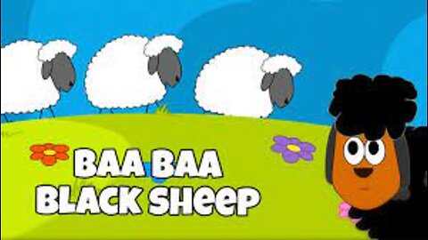 How to make baby sleep fast and easy, Ba Ba Black Sheep Song/Rhymes