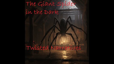 The Giant Spider in the Dark Original Story