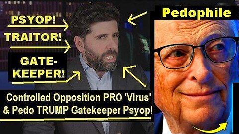 Controlled Opp PRO 'Virus' & Pedo TRUMP Gatekeeper Psyop 'The People's Voice' in Plain Sight!