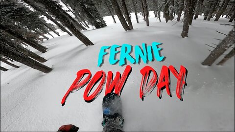 FERNIE POW DAY PT 2!! | Fernie Bound SE II EP II ( Fernie Snowboarding ) ( Snowboarding In Fernie )