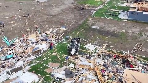 Aftermath Of One Of The Tornados That Ripped Through Nebraska